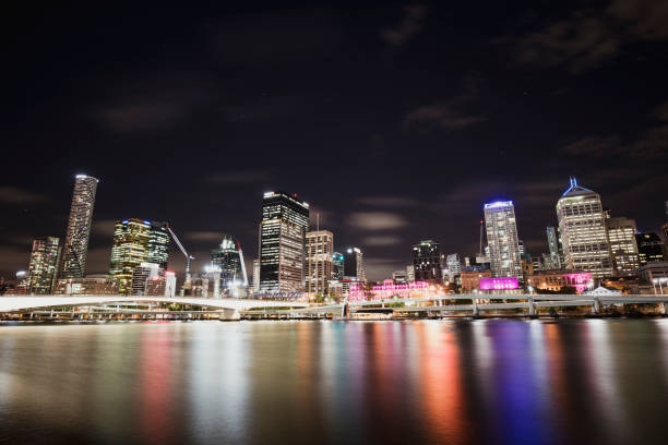 Long Exposure of Brisbane at Night
