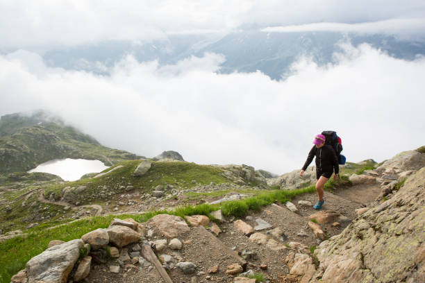 istock Female out on a hiking adventure 815069524