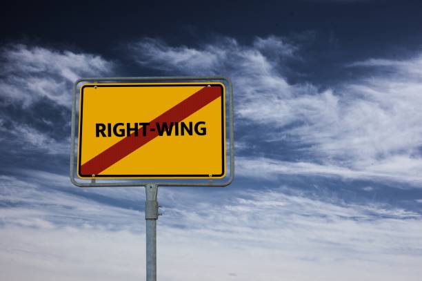 istock RIGHT-WING - image with words associated with the topic EXTREMISM, word, image, illustration 815077960