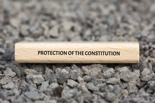 istock PROTECTION OF THE CONSTITUTION - image with words associated with the topic EXTREMISM, word, image, illustration 815077972