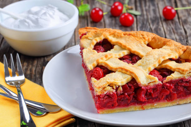 istock slice of homemade sour cherry pie 815081358