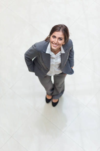 Smiling businesswoman