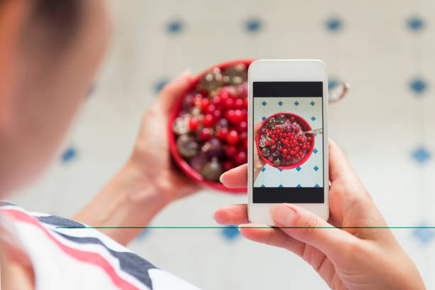 istock Blogger Food Selfie 815088156