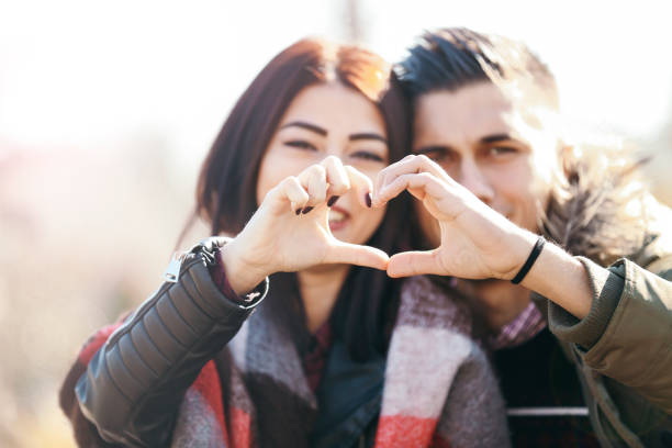 istock Cute loving couple celebrating anniversary 815091896