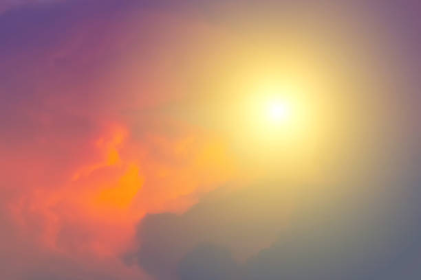 istock Beautiful light from the nature at sunset every day. 815106730