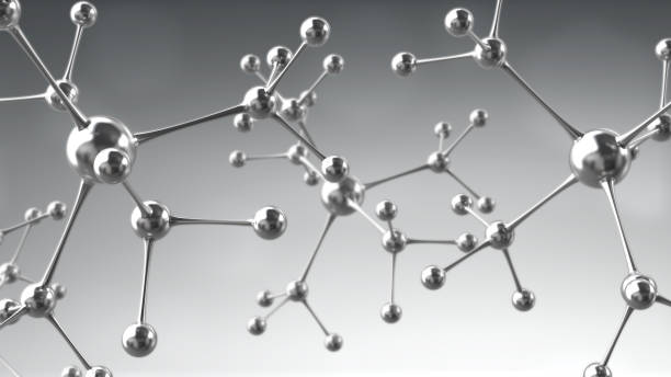 istock 3d illustration of connected reflecting balls 815112262