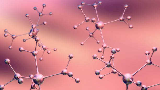 istock 3d illustration of connected reflecting balls 815116140