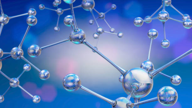 istock 3d illustration of connected reflecting balls 815116578