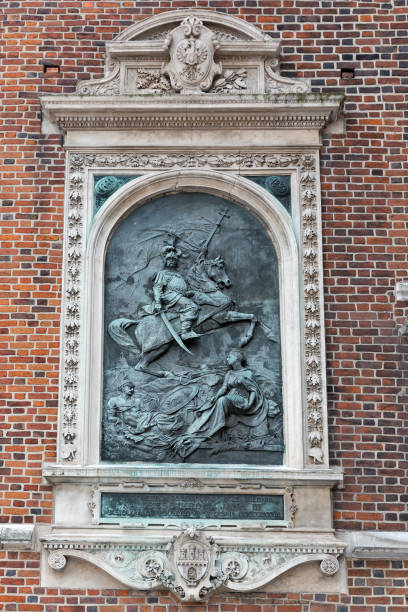 istock King John bas relief on St. Mary Church. Krakow, Poland. 815130416