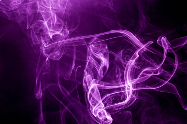 istock Toxic purple smoke. 815169056