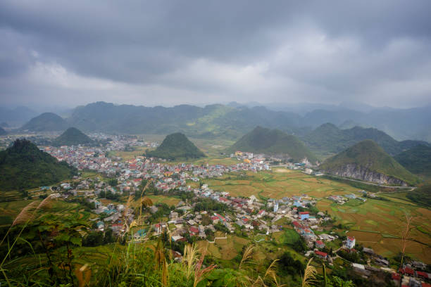 montanha vietnam - bac ha - fotografias e filmes do acervo