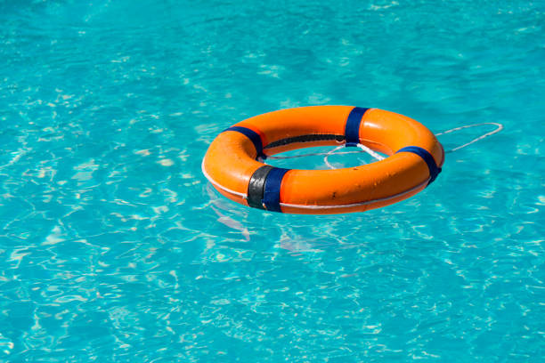 istock lifebuoy on the water 815170528
