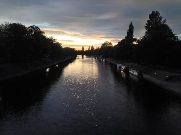 istock Summer Dusk on the Ouse River, North Yorkshire 815180432