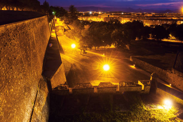 istock Old city walls in Pamplona 815215390
