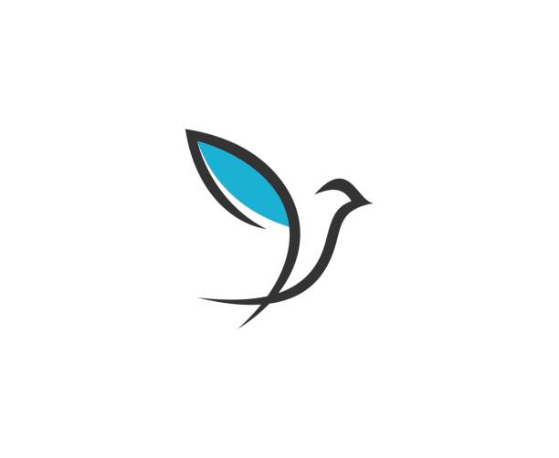 vogel-symbol - sperling stock-grafiken, -clipart, -cartoons und -symbole