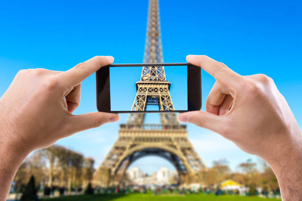 istock Taking Photo with Cell Phone in Paris 815234832