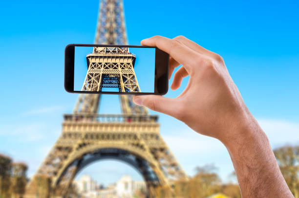 istock Taking Photo with Cell Phone in Paris 815234850
