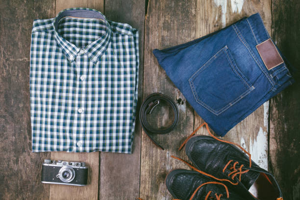istock Casual clothing for autumn 815235336