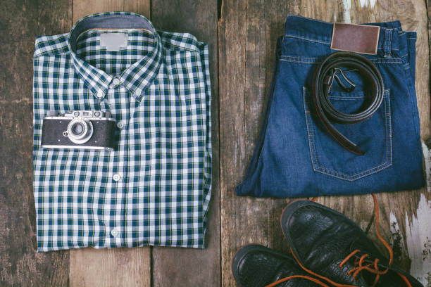 istock Casual clothing for autumn 815235370