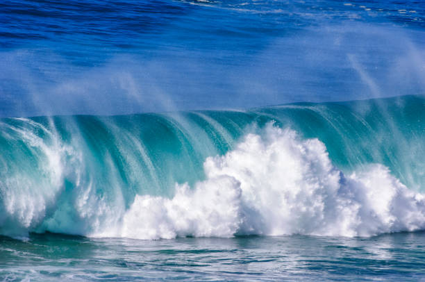 istock Large Turbulent Ocean Waves Off California Coast 815282004