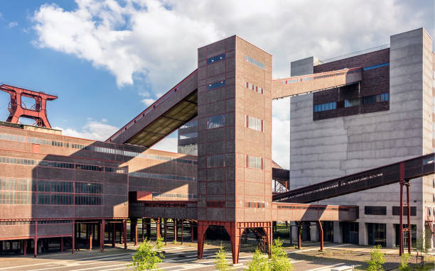 istock Zollverein Coal Mine Industrial Complex, rear view 815287672