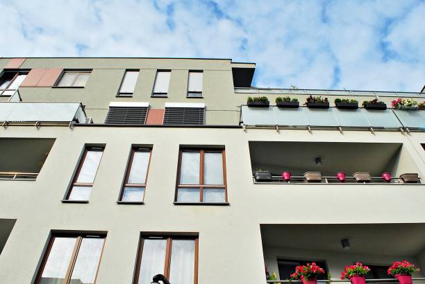 istock Modern, Luxury Apartment Building. 815310266
