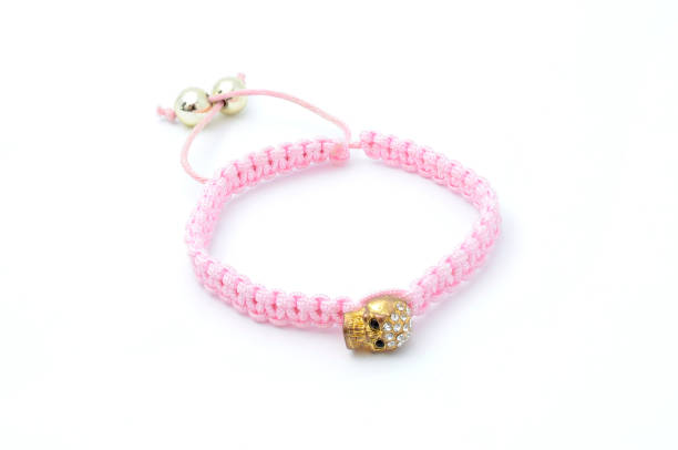 istock bracelet with skull isolated 815328668