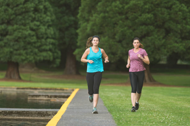 istock Breast cancer fundraiser run 815328866