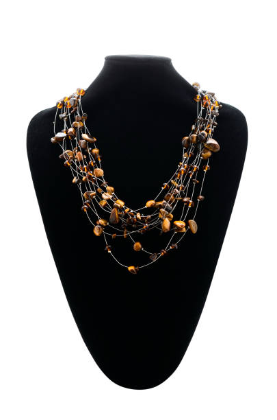 istock necklace on a mannequin isolated 815329574