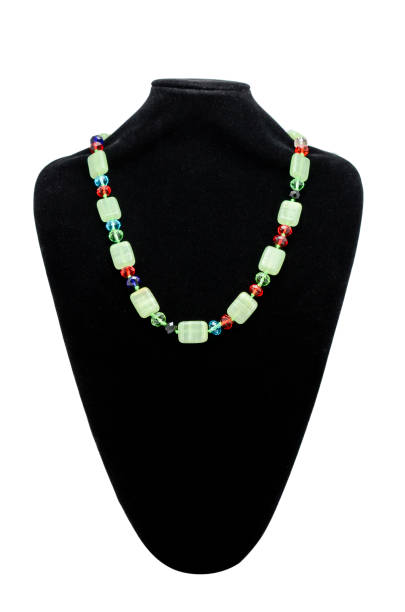 istock necklace on a mannequin isolated 815329666