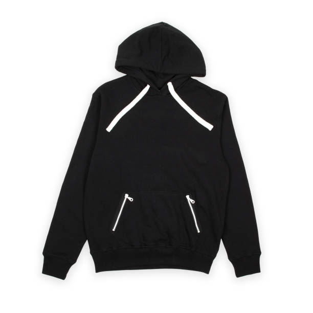 istock black hoody isolated on white 815335432