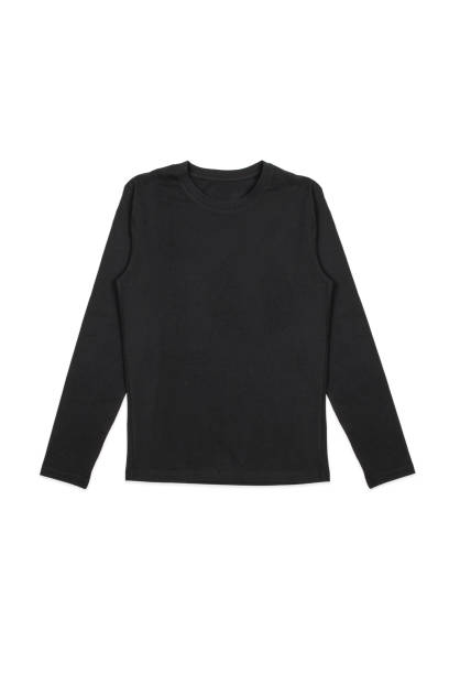 istock Mens shirt with long sleeves isolated on white 815343814