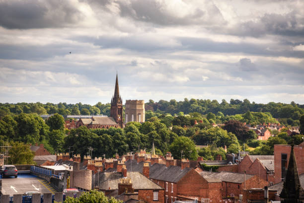 Chester City Chester is the richest city in Britain for archaeological and architectural treasures from the time of the Roman occupation chester england stock pictures, royalty-free photos & images