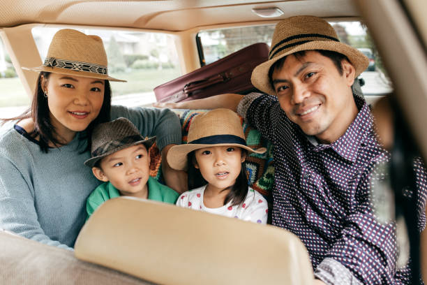 istock Happy family of four 815408882