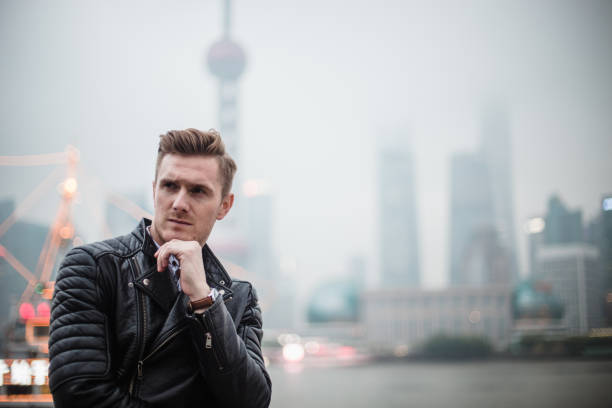 istock Man in the big city 815412048