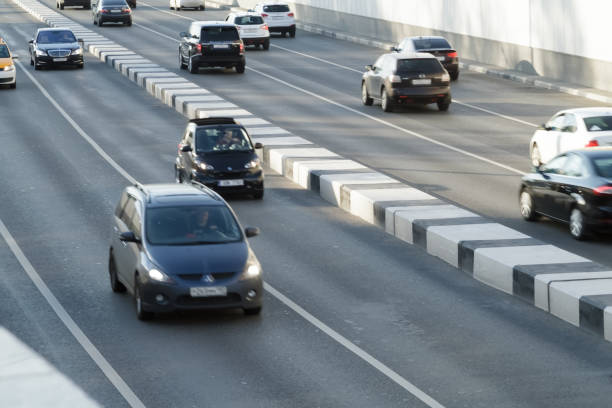 istock Traffic of Road Tunnel. 815417136