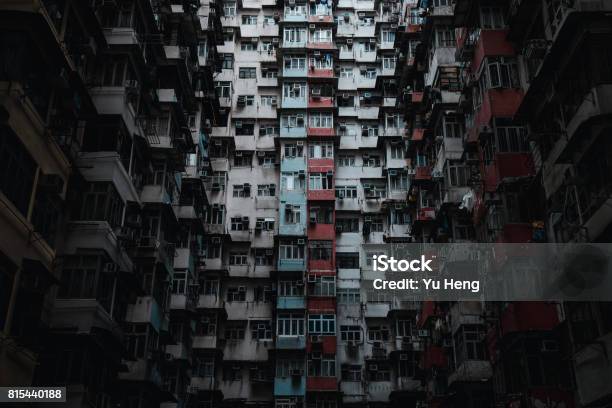 Quarry Bay In Hk Stock Photo - Download Image Now - Architecture, Built Structure, Crowded