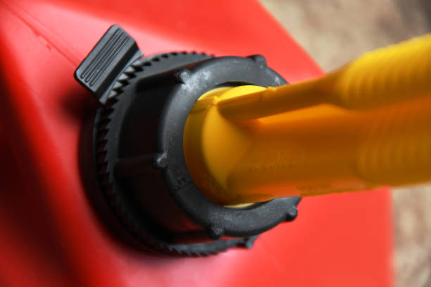 istock Red Gas Can Close Up 815442850