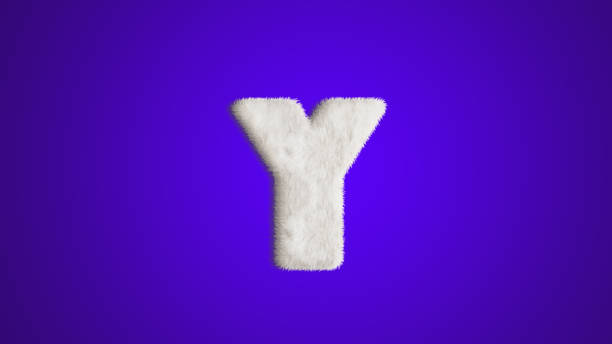 istock English alphabet ,design Style Fur or hair 815450564