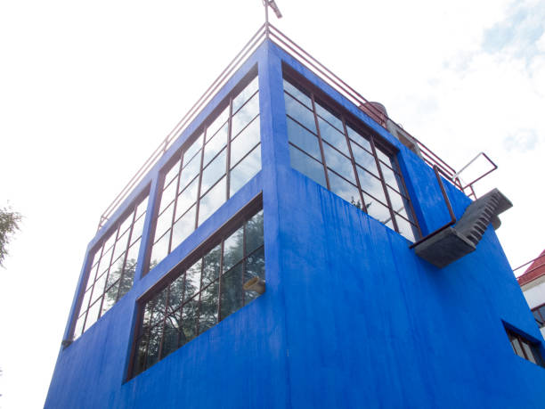 Museo Casa Estudio Diego Rivera y Frida Kahlo is a major Mexican tourist attraction. Frida and Diego’s famous pink and blue studio houses designed by O’Gorman. Include furniture, art and memorabilia of the famous artist couple.