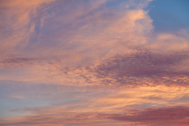 istock clouds at sunset from the plane in the sky landscape 815498090