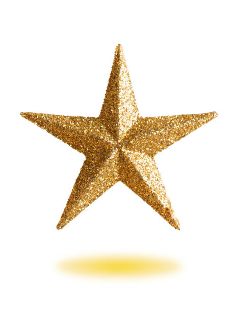 istock A gold star to decorate a Christmas tree. 815503586