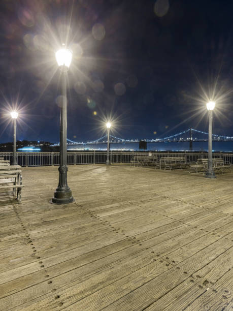 istock View Of Lights On Pier Seven Against Sky 815520478
