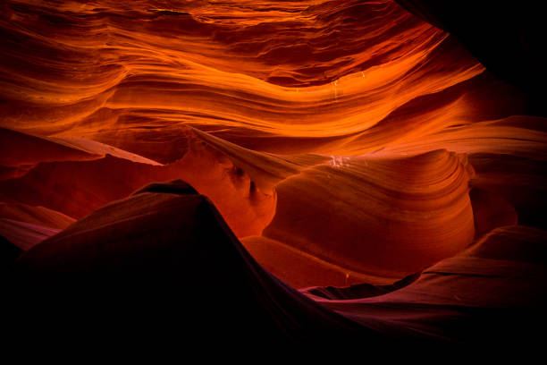 istock Sandstone Cliffs in the Lower Underground Antelope Canyon 815553258