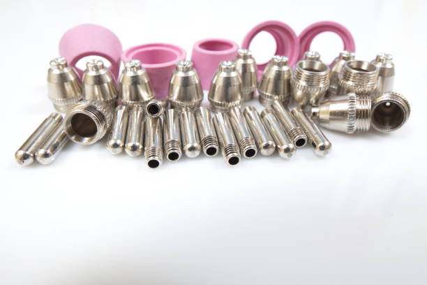 istock set nozzles of the plasma torch 815576324