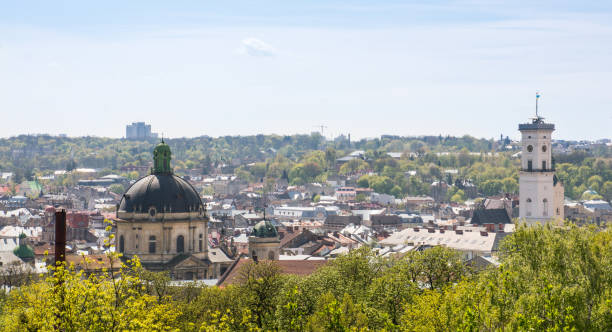 istock Aerial View Over Lviv, Ukraine 815591698
