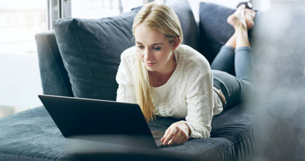 istock She loves spending her free time online 815601908