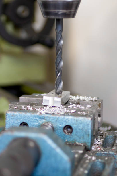 istock Drill and aluminium filings 815609712