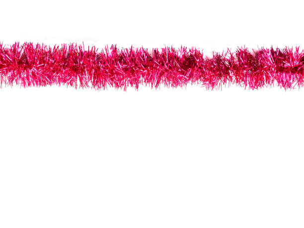 istock Christmas garland on a white background 815610208