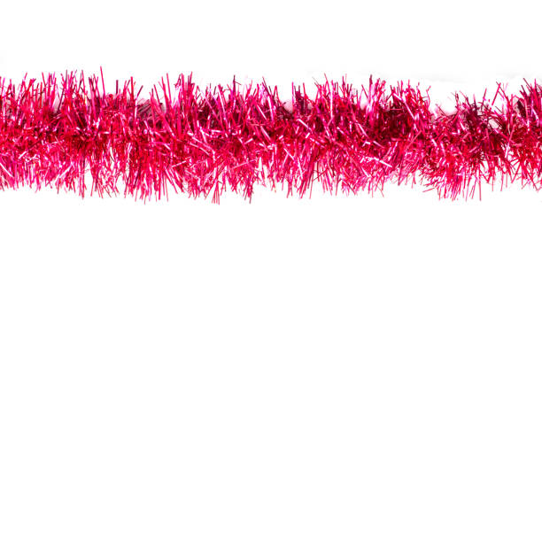 istock Christmas garland on a white background 815610236